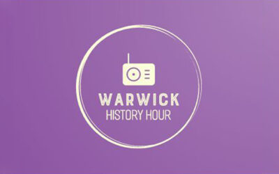 Discussing cookbooks on the Warwick History Hour